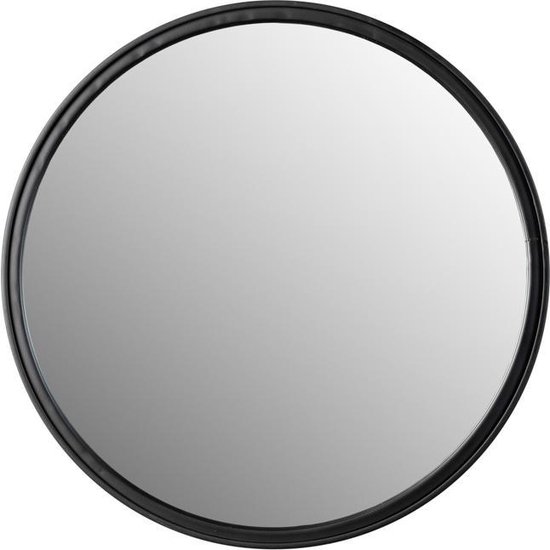 Miroir Feliz Matz - Rond - Zwart