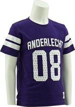 T-shirt violet RSC Anderlecht enfant 08 taille 158/164 (13 à 14 ans)