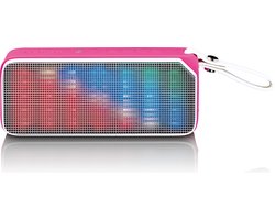 Lenco BT-191PK - Bluetooth Speaker Draadloos - Splashproof - Roze