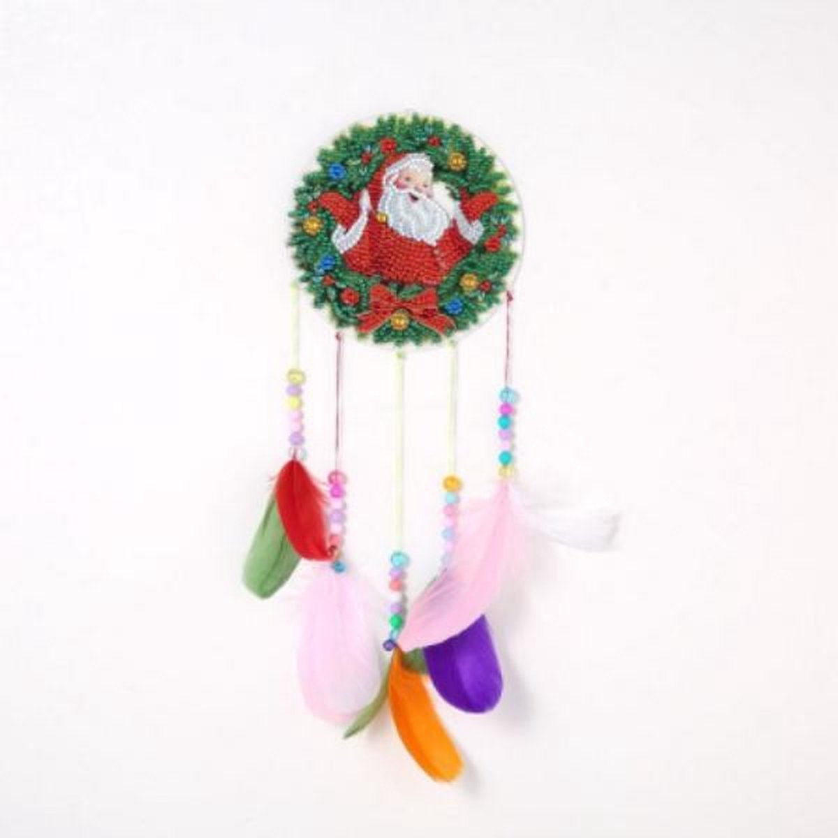 Diamond Painting "JobaStores®" Windgong Kerst 04 (Kerstman)