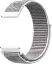 DrPhone SWB2 Universele 20mm Nylon Geweven Elastische Band met klittenband - Horlogeband – Armband –  Grijs