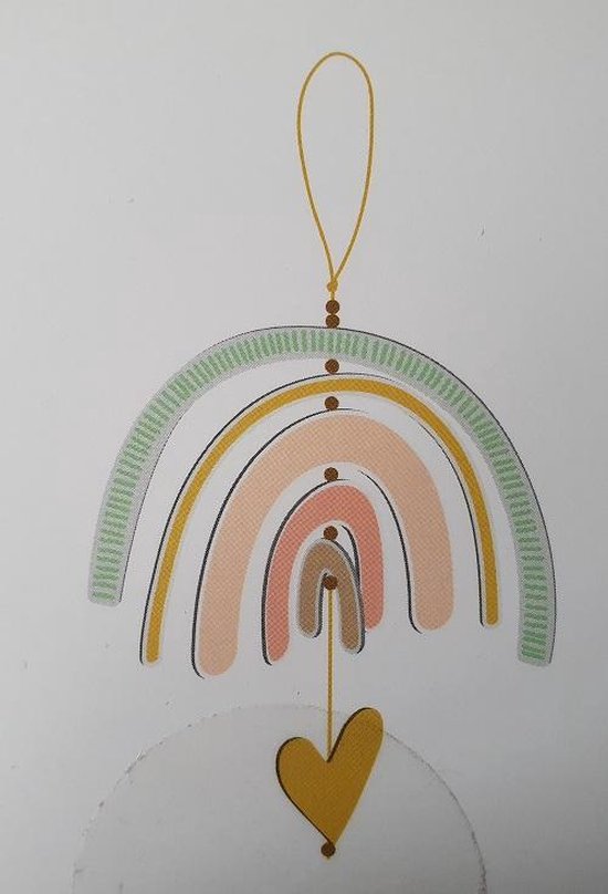 Decoratie hanger, mobiel, kinderkamer, regenboog | bol.com