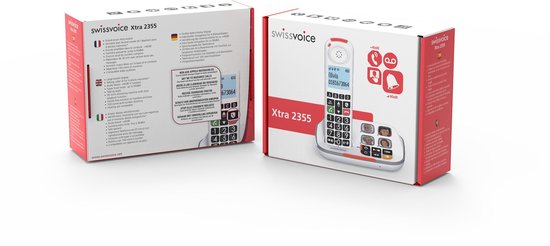 Swissvoice X2355 Draadloze huistelefoon voor de vaste lijn foto toetsen foto 3
