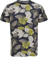 ONLY & SONS ONSNEW IASON REG SS AOP TEE Heren T-shirt - Maat XXL