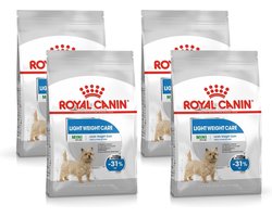 Royal Canin Light Weight Care Mini - Hondenvoer - 4 x 1 kg