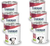 Yarrah Organic Tin Chunks In Sauce - Nourriture pour chiens - 6 x