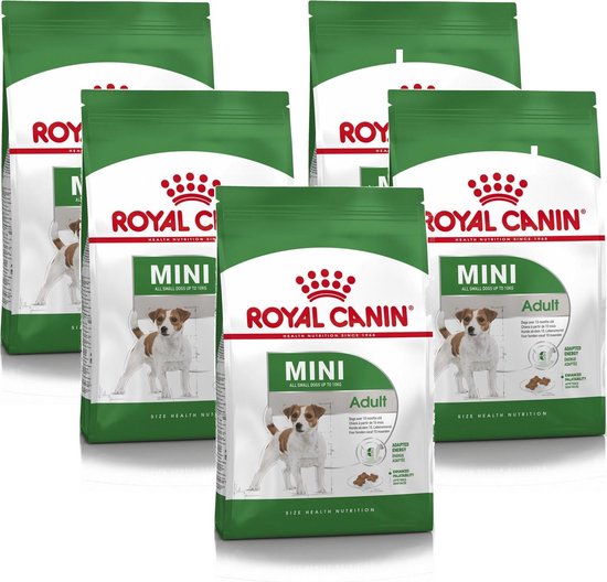 Royal Canin Mini Adult - Hondenvoer - 5 x 800 g | bol.com
