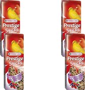 Versele-Laga Prestige Sticks Kanarie - Vogelsnack - 4 x Bosvruchten