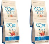Wellness Core Grain Free Cat Ocean Zalm&Tonijn - Kattenvoer - 4 x 300 g