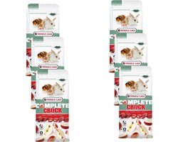 Versele-Laga Complete Crock Apple - Knaagdiersnack - 6 x Appel 50 g