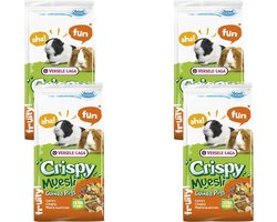 Versele-Laga Crispy Muesli Cavia's - Caviavoer - 4 x 2.75 kg