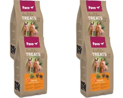 Pavo Healty Treats 1 kg - Paardensnack - 4 x Wortel