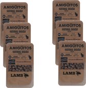 Amiguitos Cat Snack Lamb - Kattensnack - 6 x 100 g