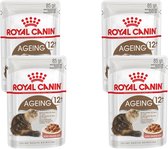 Royal Canin Fhn Senior Aging 12plus Mp Pouch - Nourriture pour chats - 4 x 12x85 g