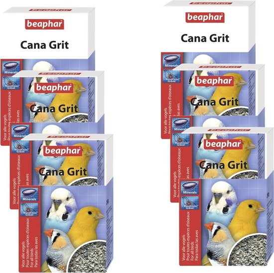 Beaphar Cana Grit Vogelvoer - 6 x 225 gr - Voordeelverpakking
