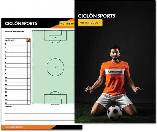 Voetbal tactiekbord - Magneetbord - Coachbord met voetbal notitieblok en -... | bol.com