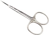 MEDLUXY Semi PRO - Nagelriemschaar (huid- en vellenschaartje) - Gebogen - Spits / Scherp punt - 10 cm - (Nagelriemknipper) Cuticle Cutter (verwijderen van nagelriemen)