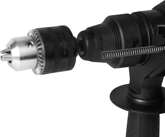 VONROC Boorhamer 800W – 3 Joule – SDS plus – 4 functies  – Incl. tandkransboorkop en accessoires