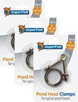 Superfish Spiraalslangklem 2 stuks - Filters - 3 x 19-22 mm