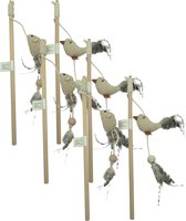 Adori Hengel Natural - Kattenspeelgoed - 3 x 36 cm Assorti