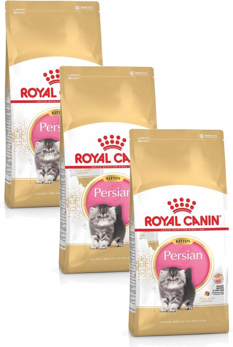 Royal Canin Persian Kitten – Kitten-Kattenvoer – 3 x 2 kg
