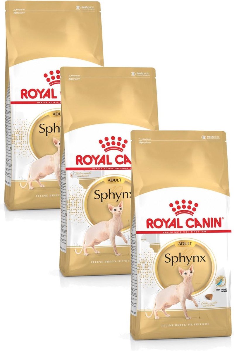 Royal Canin Sphynx Adult - Kattenvoer - 3 x 2 kg