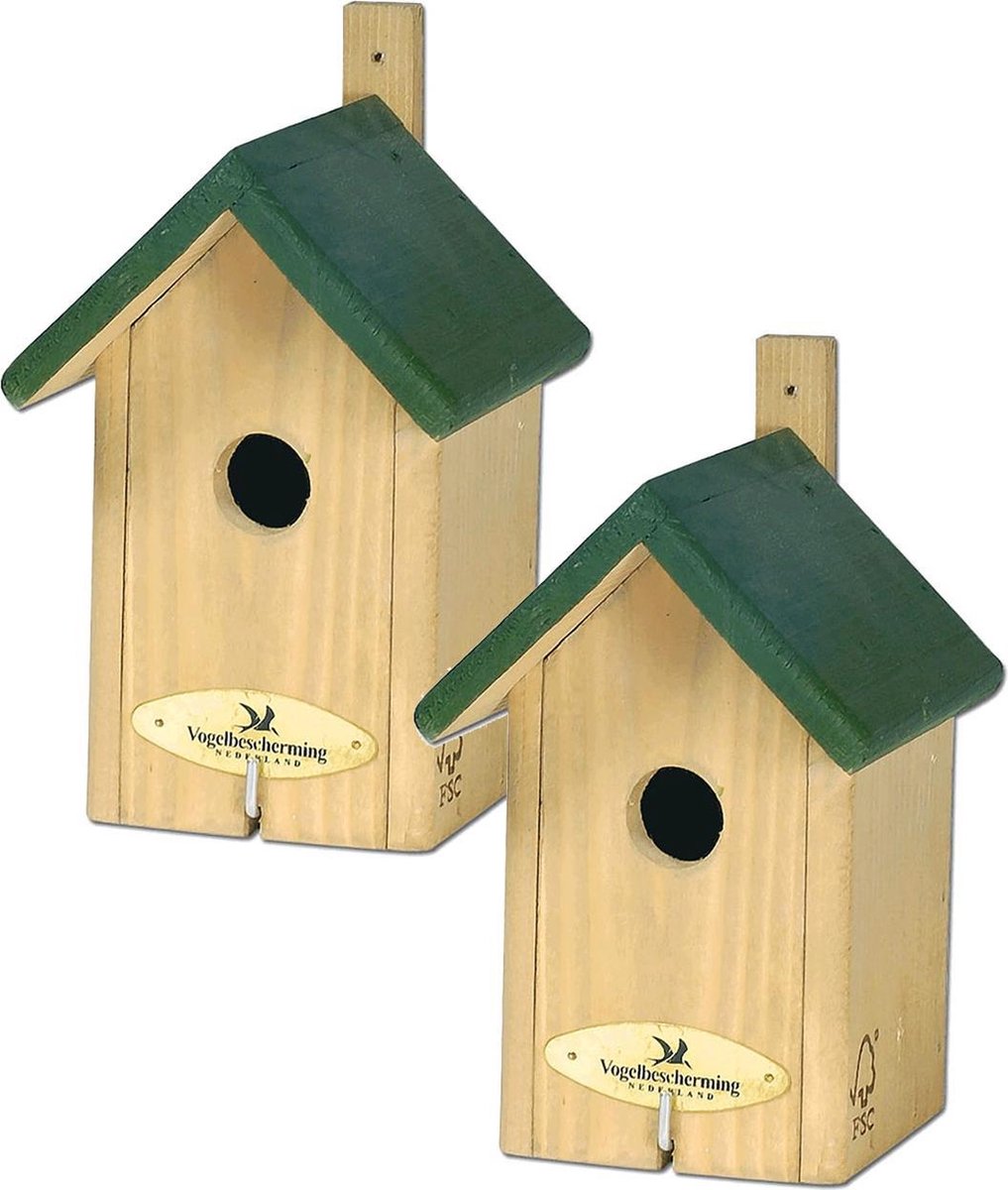 Wildbird Nestkast Little Rock - Broeden - 2 x 22x12x11 cm - Wildbird
