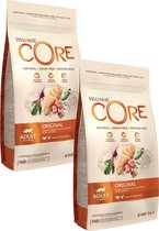 Wellness Core Grain Free Cat Original Dinde & Poulet - Nourriture pour chat - 2 x 1,75 kg