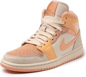 Nike Air Jordan 1 Mid, Atomic Orange/Apricot Agate, DH4270 800, EUR 44.5