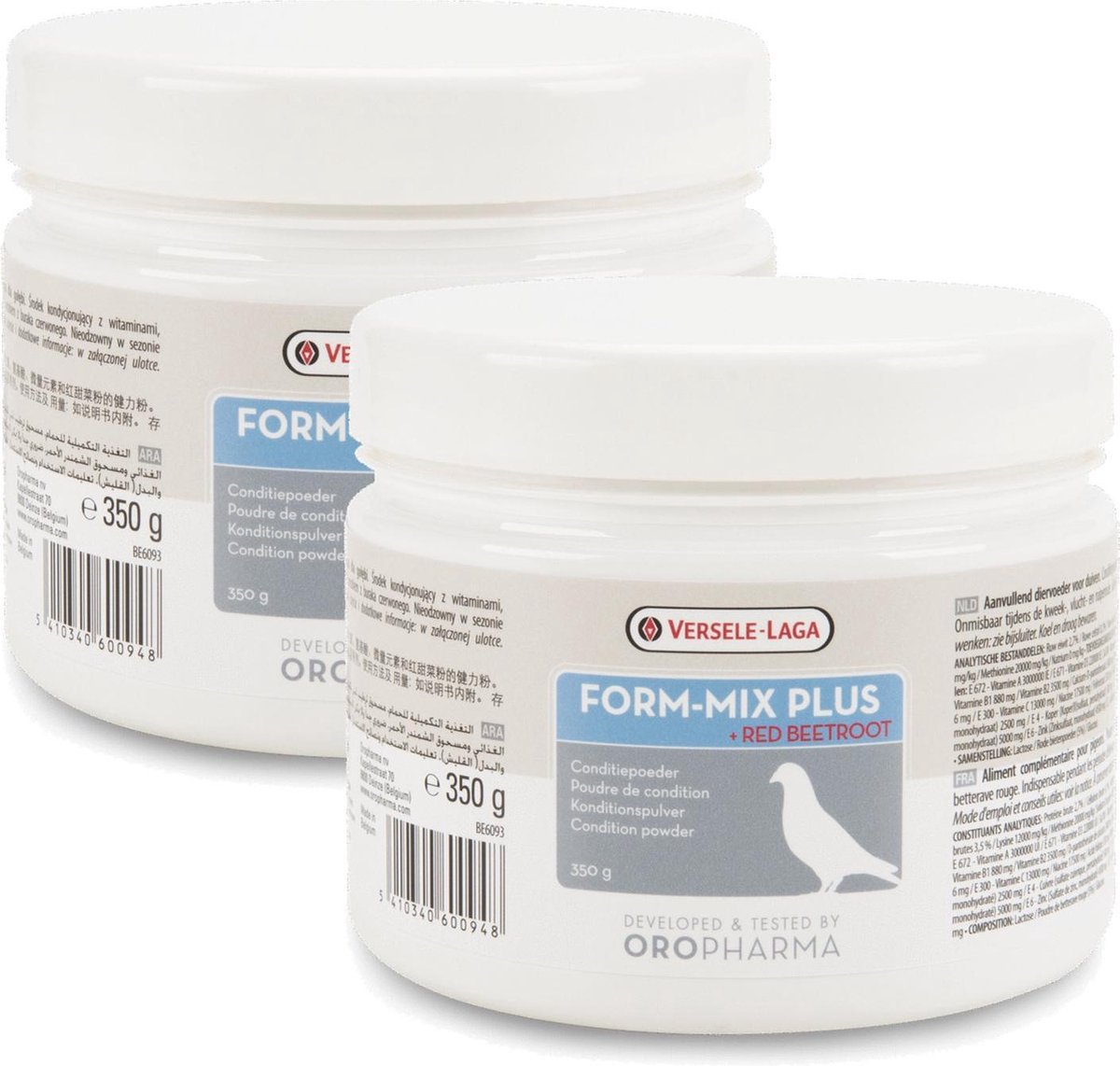 Versele-Laga Oropharma Form-Mix Met Conditiepoeder - Duivensupplement - 2 x 350 g