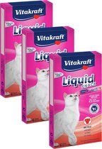 Vitakraft Cat Liquid Snack - 3 x 6 st