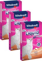 Vitakraft Cat Liquid Snack - 3 x 6 st
