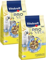 Vitakraft Pro Vita Valkparkiet - Vogelvoer - 2 x 750 g