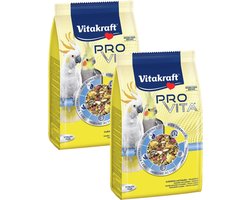 Vitakraft Pro Vita Valkparkiet - Vogelvoer - 2 x 750 g
