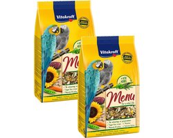 Vitakraft Papegaaien Premium Menu - Vogelvoer - 2 x 1 kg