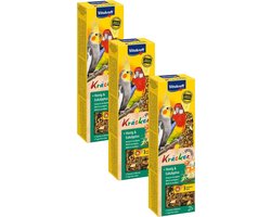 Vitakraft Valkparkiet Kracker 2 stuks - Vogelsnack - 3 x Honing