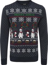 ONLY & SONS ONSX-MAS CREW JAQUARD KNIT Heren Trui  - Maat L