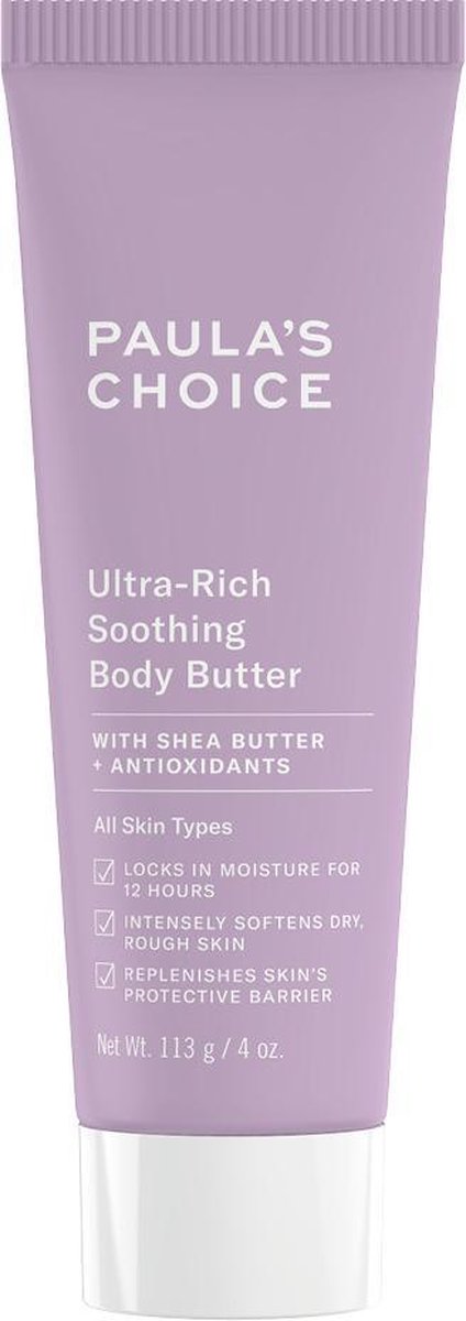 Paula's Choice Ultra-Rich Soothing Body Butter - met Shea Butter - Droge & Gevoelige Huid - 113 gram