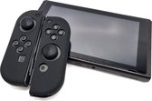 Siliconen Joy-Con Controller Hoesjes | Beschermhoes Skin | Geschikt voor Nintendo Switch & Lite | Softcover Case | Grip | Zwart