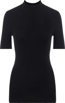 PIECES PCBIRDIE SS T-NECK NOOS BC Dames T-shirt - Maat XS