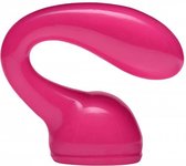 Roze G-spot/P-spot opzetstuk wandvibrator - Sextoys - Wand Vibrators & Accessoires