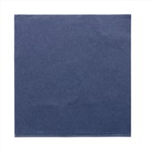Servetten marine blauw / 40X40cm - 100 stuks