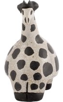 Crazy Clay Raku Classic - giraffe - medium -  raku geglazuurd beeld