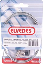 Trommelrem binnenkabel Elvedes 2250mm verzinkt + onderdelen (op kaart)