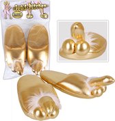 Goudkleurige Penissloffen - Cadeautips - Fun & Erotische Gadgets