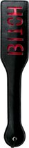 Zwarte Leren Paddle - Bitch - BDSM - SM toys - BDSM - Zweepjes en Knevels