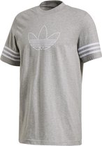 adidas Originals Outline Tee T-shirt Mannen Grijs S