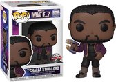 Funko Pop! Marvel: What If...? - T'Challa Star-Lord #876 Special Edition Exclusive