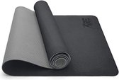 Yogamat - Sportmat Anti Slip - Vrij van Schadelijke Stoffen met Draagriem - Zwart