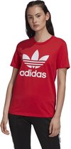 adidas Originals Trefoil Tee T-shirt Vrouwen Rode 40